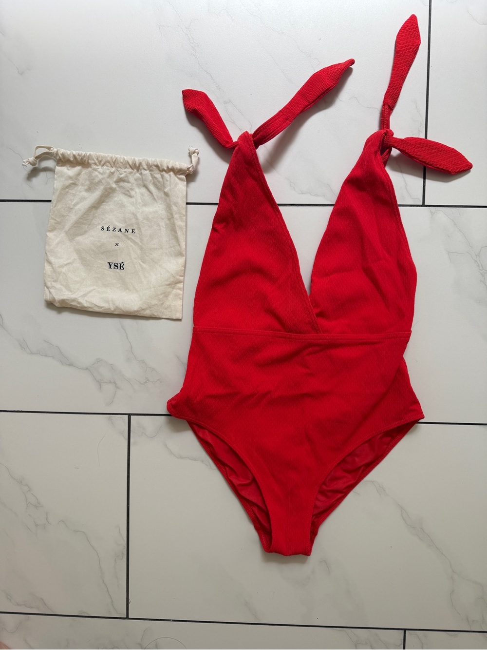 PARAISO SWIMSUIT - SÉZANE X YSÉ with suit bag - Picture 5 of 9